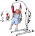 Careboda Electric Patient Lift, Medical Transfer Lifts for Seniors with Sling, Sit to Stand Lift for Elderly, Full Body Transfer Lift Chairs for Bed, Car, Wheelchair and Floor, 510LBS Weight Capacity