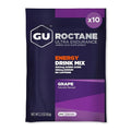 GU Energy Roctane Ultra Endurance Energy Drink Mix, Vegan, Gluten-Free, Kosher, Caffeine- Free, and Dairy-Free n-the-Go Energy for Any Workout, 10 Single-Serving Packets, Grape