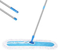 36" Commercial Dust Mop, MEIBEI Dust Floor Mop with Cotton mop Head, Dust Mop for Hardwood Floors with Long Handle, Industrial Dust Mop for Factory, Shopping Mall, Garage, Company, Hotel (36*5 inch)