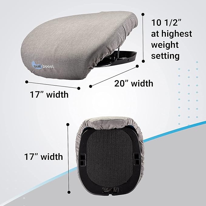Lift Assist Cushion for Elderly, Portable Lifting Cushion Mobility Aid Non-Electric, Firm Memory Foam Support up to 220 lbs