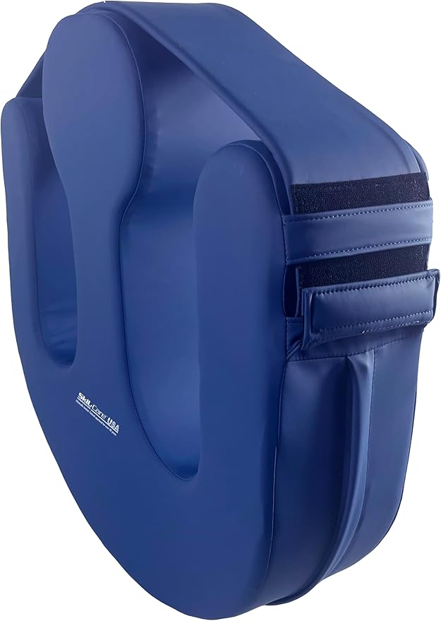 Skil-Care U-Turn Bolster, Patient Positioning Aid with Low Shear II Cover, 20" W x 19" H, Patient Positioning Aid for Easy Turning and Stability, 554150