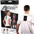 PRIMEKINETIX PostureMedic Dynamic Posture Corrector - Active Resistance Training System for Upper Back Strengthening & Shoulder Alignment - Stretches Chest, Strengthens Back - Doctor Recommended - Size L (Yellow)