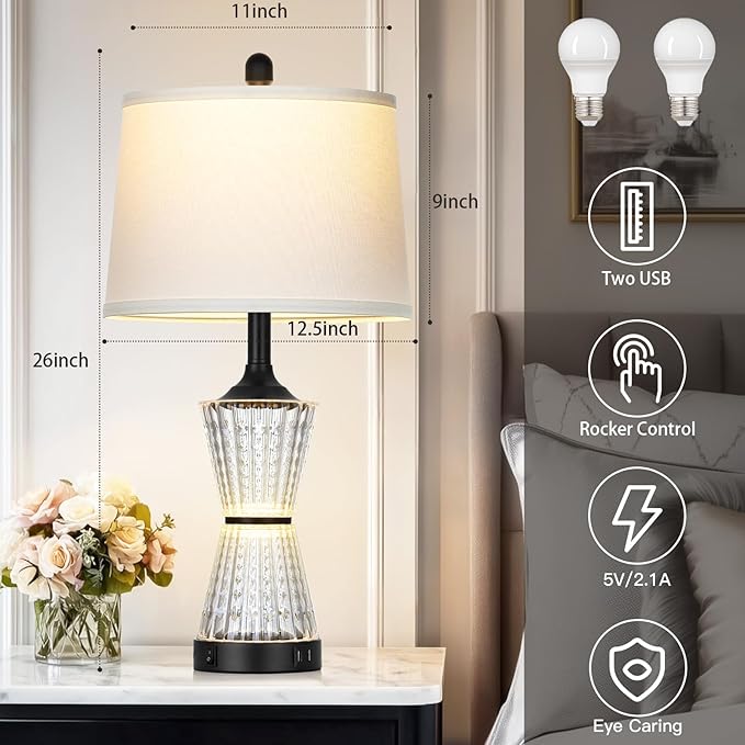 Modern Table Lamps Black