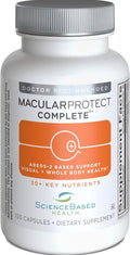 ScienceBased Health MacularProtect Complete – AREDS 2 Eye Health Supplement & Daily Multivitamin – 30+ Nutrients with Lutein & Zeaxanthin – Supports Vision & Whole Body Health – 120 Capsules