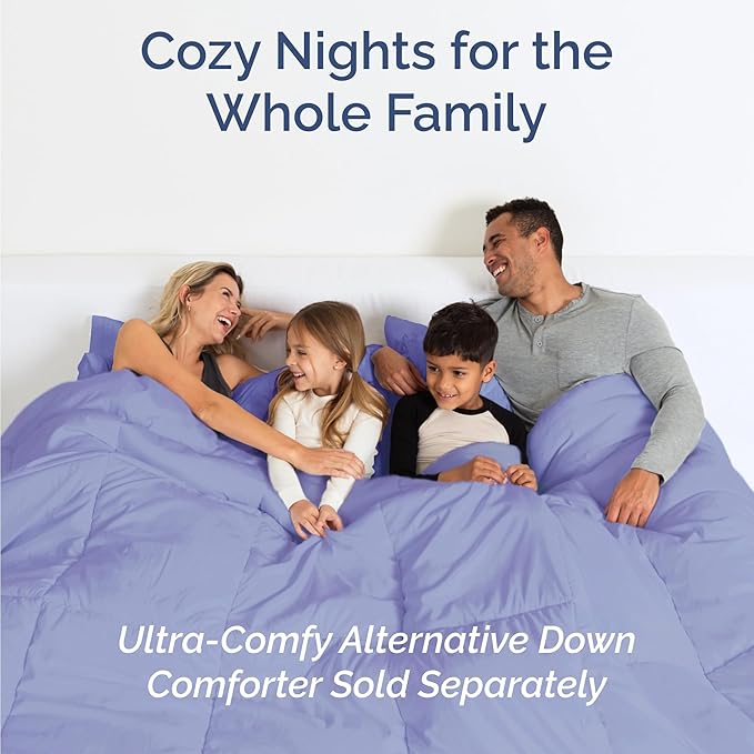 Twin 4 Piece Sheet Set - Cooling & Breathable Bed Sheets - Hotel Luxury Bed Sheets for Women, Men, Kids & Teens - Comfy Bedding w/Deep Pockets & Easy Fit - Soft & Wrinkle Free - Twin Lavender Sheets