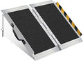 2FT Portable Wheelchair Ramp – 800lb Capacity, Folding Non-Slip Aluminum Handicap Ramp, Ramps for Wheelchairs for Home, Doorways, Stairs, Thresholds, Car Curbs, Scooters & Carts