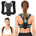 Posture Corrector for Men & Women, Adjustable Back Brace & Straightener for Office, Home & Daily Use, Relieve Back Pain, Prevent Hunching & Slouching, Comfortable & Breathable, M