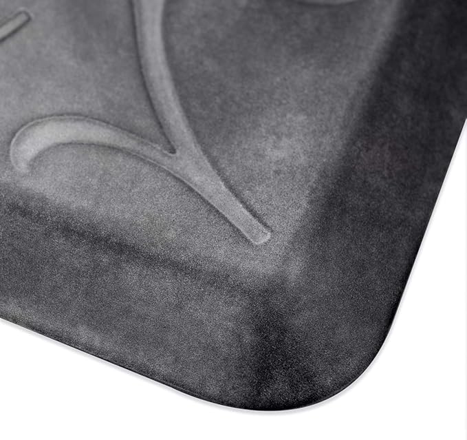 WellnessMats Trellis Collection Anti-Fatigue Floor Mat, Polyurethane – Ergonomic Support Pad for Home, Kitchen, Garage, Office Standing Desk – Water Resistant - Made in USA