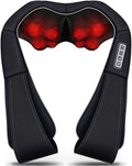 VIKTOR JURGEN Christmas Gifts for Women & Men, Shiatsu Neck and Shoulder Massager with Heat Deep Tissue Kneading Sports Recovery Massagers for Back, Foot, Relaxation Gifts for Wife, Husband, Him, Her