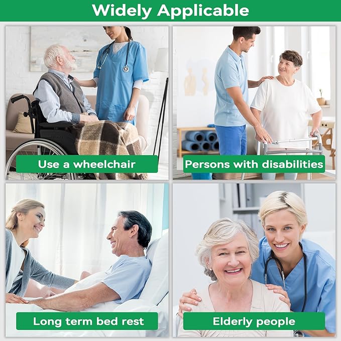 Transfer Belt Transfer Sling for Nursing Patients, Standing & Supports & Transfer Aids for Elderly, Gait Belt for Patient Care, Transfer Belt for Bedridden Patient
