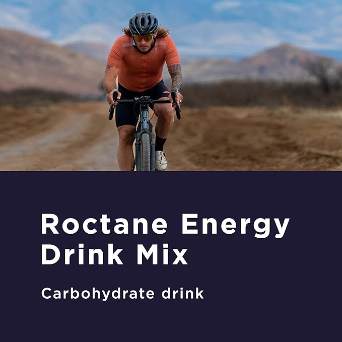 GU Energy Roctane Ultra Endurance Energy Drink Mix, Vegan, Gluten-Free, Kosher, Caffeine- Free, and Dairy-Free n-the-Go Energy for Any Workout, 10 Single-Serving Packets, Grape