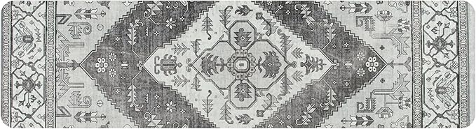 OJIA Extra Non-Slip Stair Treads for Wooden Steps, 30"X8" Indoor Stair Runners Slip Resistant Stair Rugs Safety Mats for Dogs, Kids & Elders, Rubber Backed Stair Treads Stair Covers (15PC, Gray)