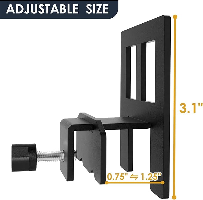 6 PCS Non Slip Mattress Gaskets, Mattress Slide Stopper, Adjustable Mattress Holder for Bed Frame, Black