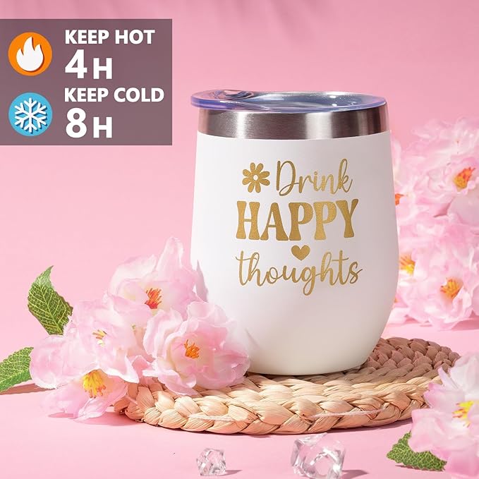 Birthday Gifts for Women Self Care Gift, Cherry Blossom Relaxing Spa Gift Baskets Bath Set Get Well Soon Care Package Valentines Day Gifts for Her Mom Women Sister Friend Wife Grandma w/ Blanket