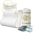 Royal Therapy Travel Memory Foam Cervical Pillow – Contour Pillow for Neck and Shoulder Pain