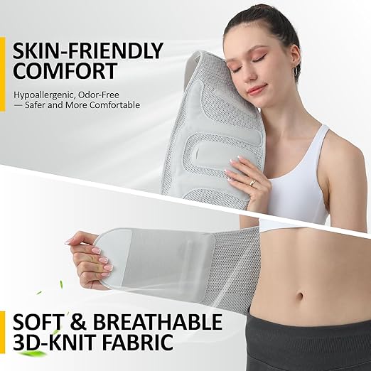 Back Brace for Men Lower Back Pain Relief, Breathable Back Support Brace for Women, Adjustable Lumbar Support Belt for Herniated Disc, Sciatica, Scoliosis Pain Relief (M:28.5"-37.4")