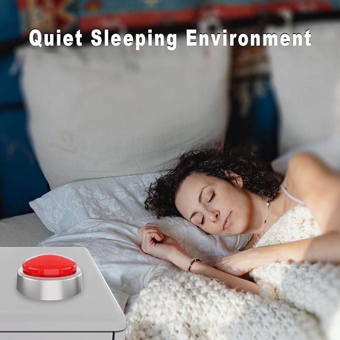 Large Talking Clock for Visually impaired- Telling Time, Date and Week of Day, Perfect for The Blind, Elderly or Visually impaired-(RED+Silver)