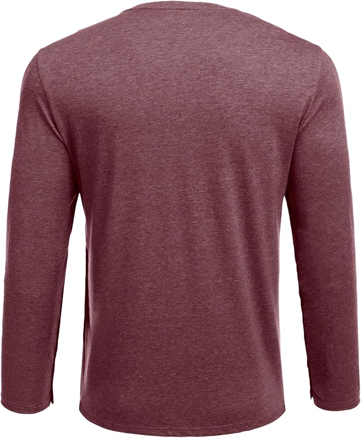 Deyeek Men's Post Shoulder Surgery Recovery Shirts Full Tear Away Long Sleeve Snap Chemo Port Access Shirt