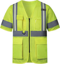 A-SAFETY Glow safety Vest ANSI Class 3