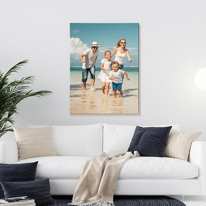 Canvas Prints with Your Photos (Framed 16x20) Personalized Canvas Pictures for Wall Art Digitally Customized Prints with Your Photo Custom Photo Gifts for Home Decor Print Photos Service from Amazon