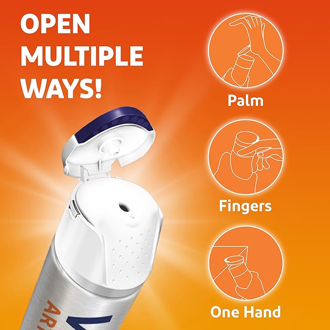 Voltaren Arthritis Pain Gel for Powerful Topical Arthritis Pain Relief with Diclofenac - NEW Easy Open Cap - 100 g Tube And 20 g Travel Size Tube