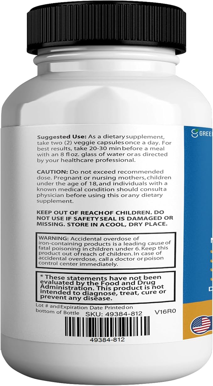 Memo Defend Max Memory Support Supplement, 60 Capsules, with Vitamins A C D E B Complex, DHA, Bacopa, Grapefruit Seed (5)