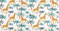 MNSRUU Bathroom Non-Slip Rugs Mat Giraffe Soft Kitchen Mat Mats for Bedroom