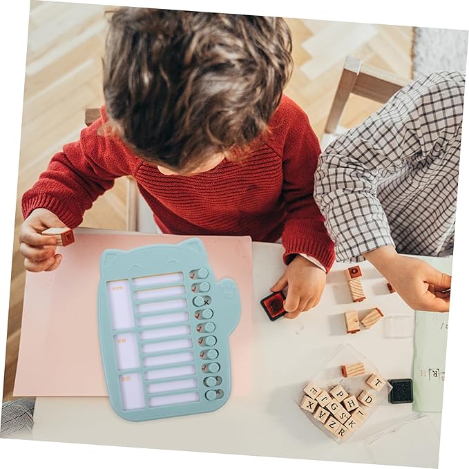 1set Multi-Functional Chores Chart for Boys and Girls Portable Behavior Tracker Replacement Cards Encourages Responsibility and Management Daily Tasks