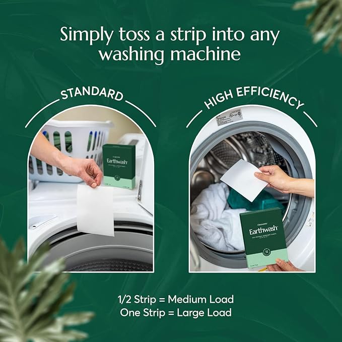 Laundry Detergent Strips Scent-Free - 160 Strips, Up To 320 Loads Hypoallergenic, Ideal for Travel & Home Liquidless Laundry