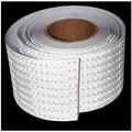 White Reflective Tape 4 inch Wide, Outdoor Waterproof Hazard Conspicuity Warning Industrial Marking Tape (66 feet)