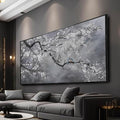 Artexist Flower Canvas Wall Art Black and White Wall Poster Scenery Wall Decor 36"x70" Print Pictures for Dining Room Area Bedroom Artwork