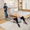 Patient Lift for Home use, Patient Lift Transfer Chair with Full Body Sling, Rechargeable Lift Elderly from Floor, 400lbs Weight Capacity, Ultra-Quiet Motor, Easy Disassemble