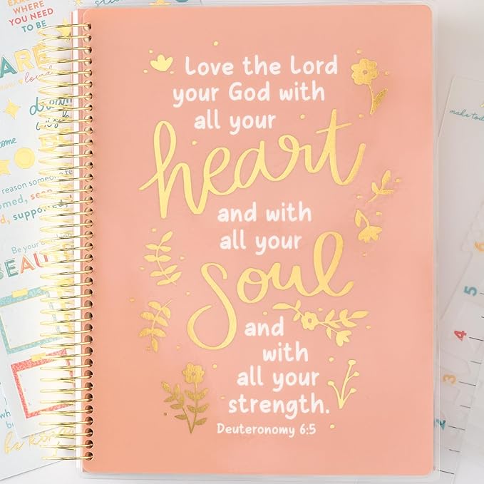 PPP Home Planner 2026 | 12-Month Weekly Calendar (Sunday Start) | Monthly Review & Seasonal Checklists | Budgeting & Savings Worksheets | Daily Bible Reading Plan | Checklists for Routines and Goals