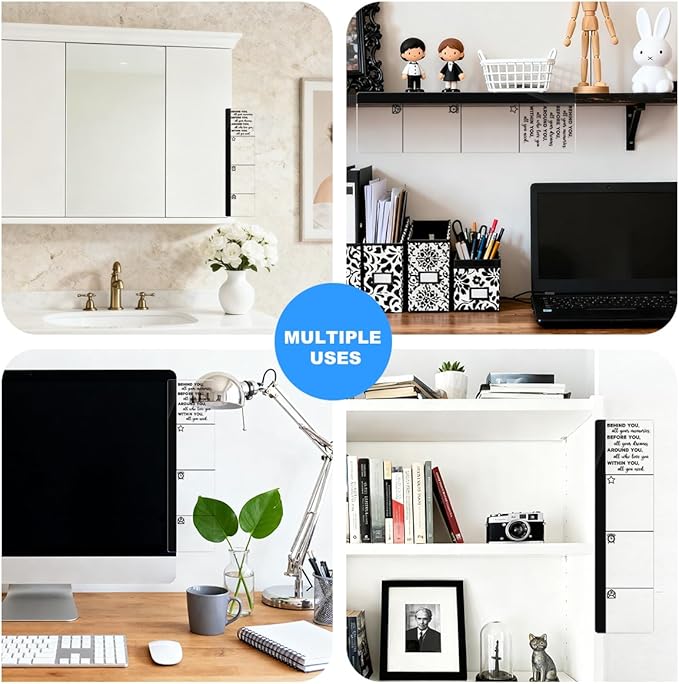 Computer Monitor Memo Board Within You Logo Decor Monitor Message Board Sticky Notes Office Desk Accessories for Send Family Members Office Friends and Colleagues Gifts