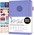 GoGirl Planner and Organizer for Women – Compact Size Weekly Planner, Goals Journal & Agenda to Improve Time Management, Productivity & Live Happier. Undated – Start Anytime, Lasts 1 Year – Lavender
