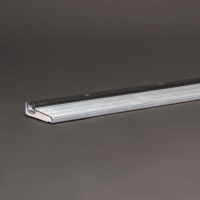 Adjustable Aluminum Threshold – Extra Short Width with Hidden Screws, Adapts to Any Height, Heavy-Duty for Residential & Commercial Use, Available in Multiple Sizes (Mill Finish, 48 inch)