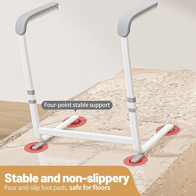 Stand Assist Aid for Elderly, Adjustable Height Chair Lift Assist Devices for Seniors with Dual Handles, Heavy-Duty Sofa Lift Pro for Seniors, Disabled, Universal Standing Aids & Supports