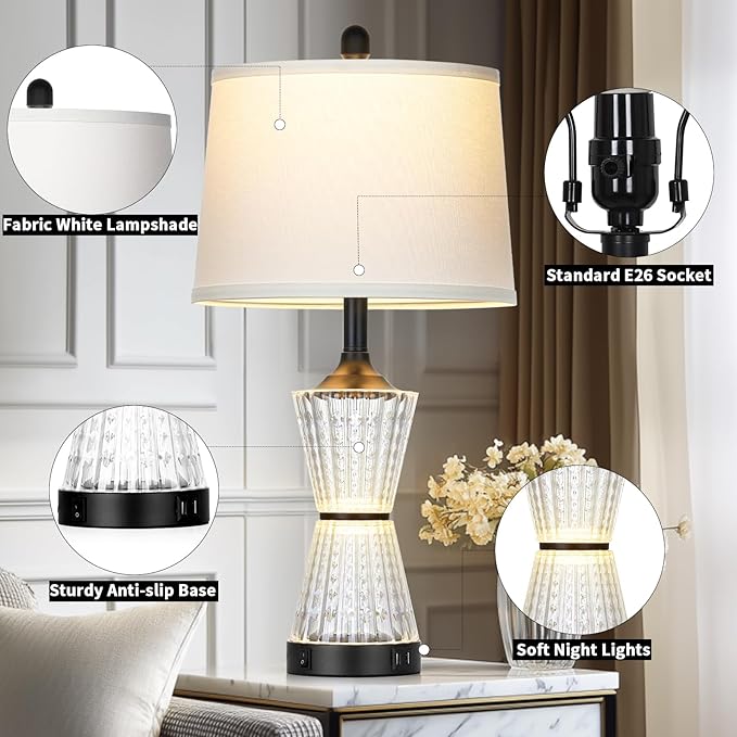 Modern Table Lamps Black