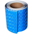 Industrial Reflective Tape Blue Outdoor Waterproof 3 inch, High Visibility Hazard Conspicuity Safety Marking Tape (10 feet)