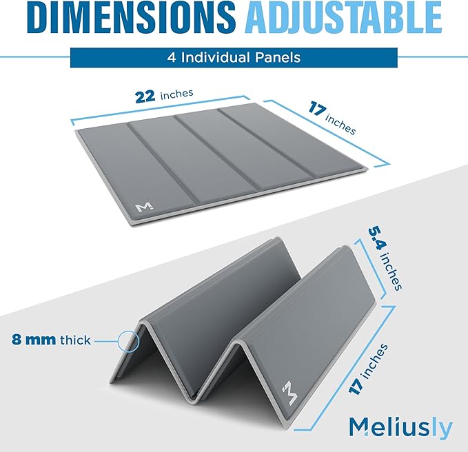 Chair Cushion Support for Sagging Cushions (2-Pack 17x22) Chair Seat Support for Sagging Seat, Under Foam Firming Boards for Recliner and Armchair Saver Stiffener Reinforcement by Meliusly