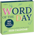 2026 Word of the Day Daily Calendar | Day To Day Tear Off Desktop Calendar with 365 New & Interesting Words & Definitions for Everyday of the Year, Fun Box Calendar Present For Men or Women, Christmas Stocking Stuffer Gift for Home or Office