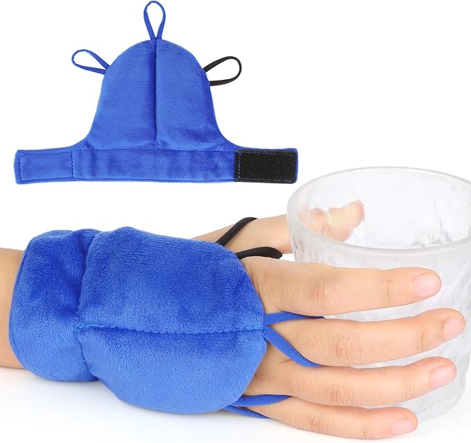 Weighted Gloves for Hand Tremors and Parkinson's, Improved Hand/Wrist Stability & Mobility, Adjustable Wrist, Weights Strengthening Tool