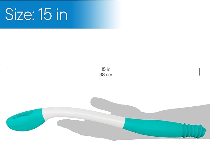 RMS Long Reach Comfort Wipe - Self Assist Toilet Aid, Ideal Daily Living Bathroom Aid for Limited Mobility