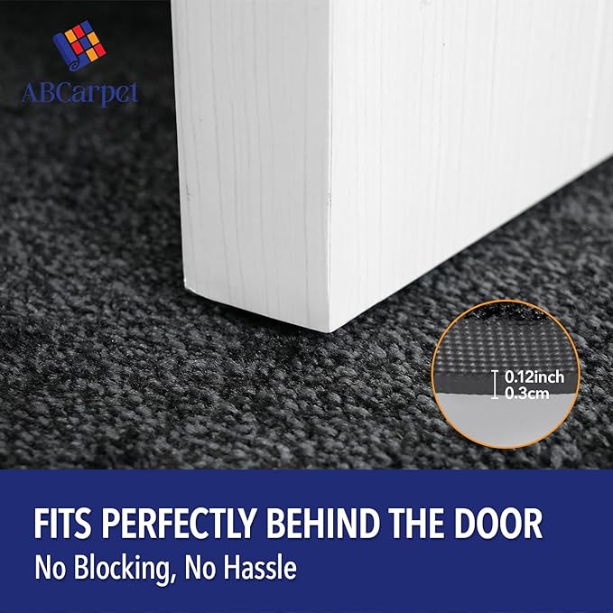 Entry Mat, Upgraded Non-Slip Inside Door Mats for Home Entrance, Ultra-Thin Super Absorbent, Machine Washable Indoor Door Mats for Front Back Door, Shoes, Paws, 1'5" x 2'6"
