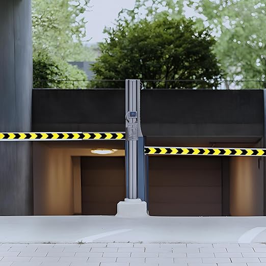 Reflective Tape Outdoor Waterproof 8 inch X 66 feet, High Visibility Hazard Conspicuity Warning Safety Industrial Marking Tape