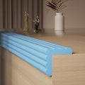 Edge Corner Protector, W-Shaped Sharp Edge Safety Corner Edge Foam Padding, Edge Guards Bumpers, Proofing Furniture Edge Protector for Table Edges & Sharp Corners(Light Blue,2 Pack)
