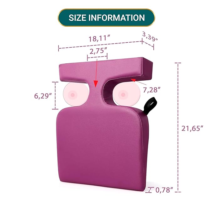 EASY SPA Medical Breast Pillow for Larger Bust Sizes(AA-C+) - Wedge Cushion for Post-Surgery, Mastectomy Aid Prone Therapy Cushion for Breast Surgery Recovery