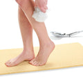 Non Slip Bathtub Mat Shower Mat for Tub - Loofah Bath Mats for Bathroom - 31x16 Bathtub Floor Mat - Textured Anti Slip Bath Mat Without Suction Cups - Secure Mat for Wet Areas (31x16 Beige)
