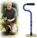 Standing Assist Devices Mobility Aids Tool to Help Get up from Floor Standing Aids & Supports for Seniors, Standing Mobility Aid for Elderly Rising Indoors Garden Housework Bedroom Bathroom Matte Blue