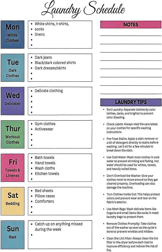 Adhd Cleaning Planner,Household Cleaning Planner, Daily, Weekly And Monthly House Cleaning Schedule And Checklist, Kitchen Bathroom Bedroom Specific Cleaning Schedules for Adults (pink)